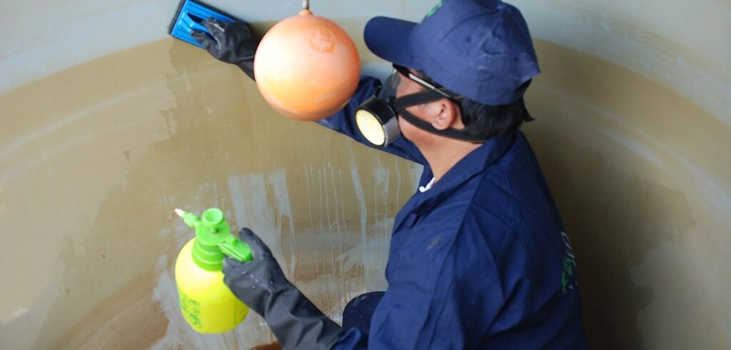 تنظيف خزانات